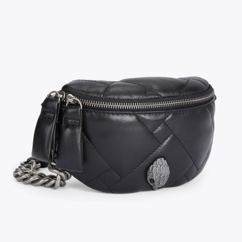 Kurt Geiger Small Kensington Belt Bag Negrii | AXSYLV-032