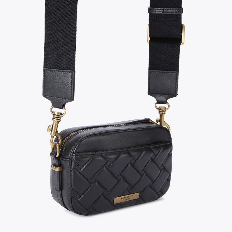 Kurt Geiger Small Kensington Camera Bag Negrii | EHYVWB-742