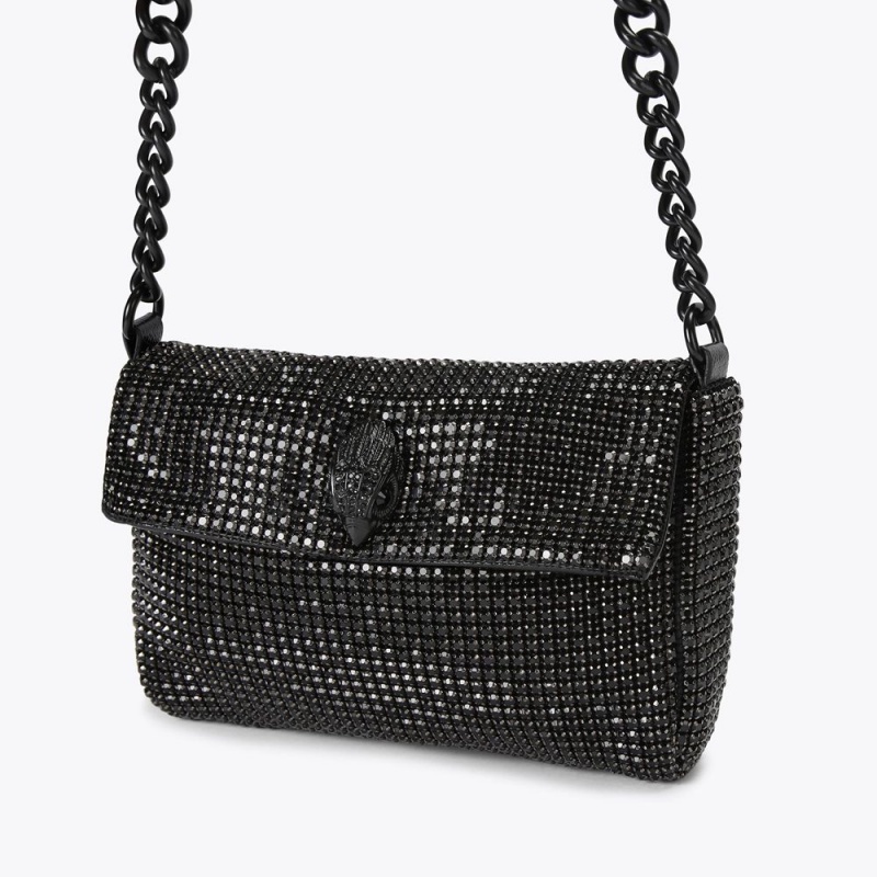 Kurt Geiger Small Party Bag Negrii | ZTOFKV-156