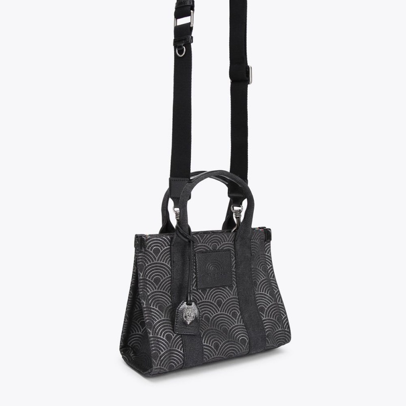 Kurt Geiger Small Southbank Tote Bag Negrii | LCZVHP-946