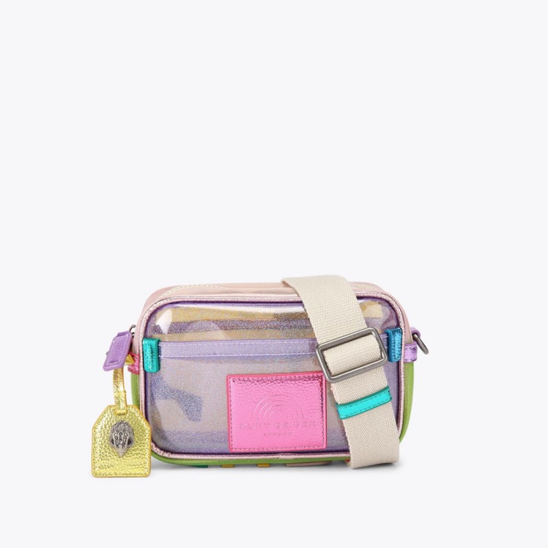 Kurt Geiger Small Vinyl Southbank Camera Bag Colorati | OLEGIF-073