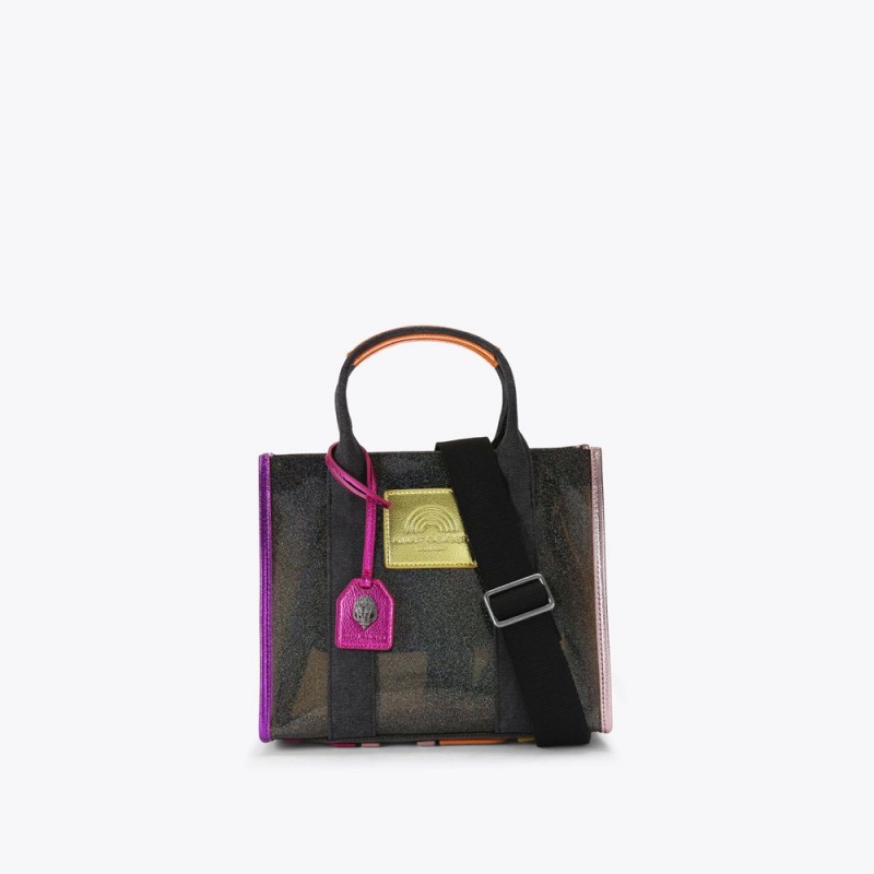 Kurt Geiger Small Vinyl Southbank Tote Bag Colorati | AGUKXI-631