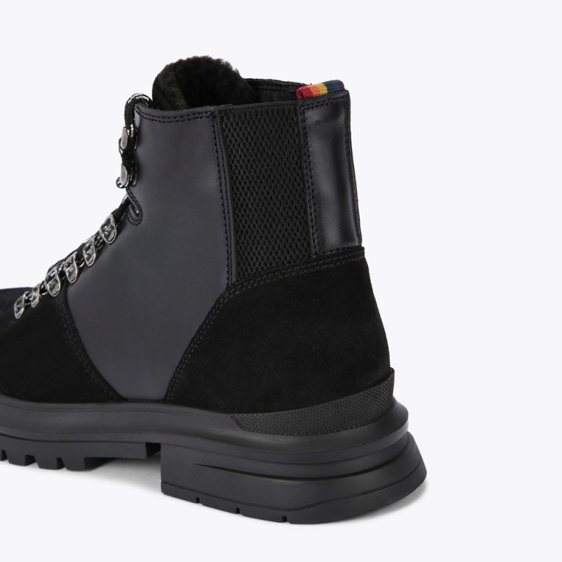 Kurt Geiger Viper Hiker Boot Negrii | YGLDRA-083