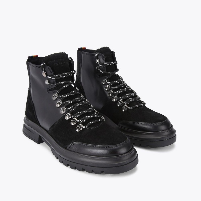 Kurt Geiger Viper Hiker Boot Negrii | YGLDRA-083