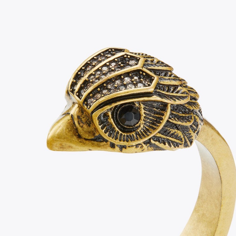 Kurt Geiger Xl Eagle Hinged Bangle Aurii | JFOKVS-197