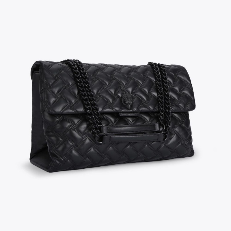 Kurt Geiger Xxl Kensington Drench Bag Negrii | FHKODI-096