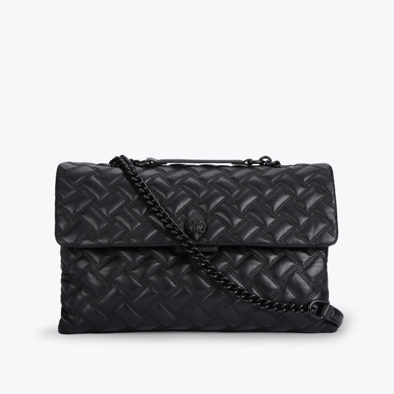 Kurt Geiger Xxl Kensington Drench Bag Negrii | FHKODI-096