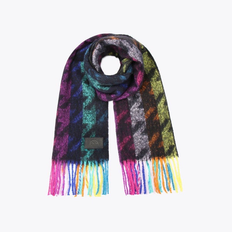 Kurt Geiger Yarndye Scarf Negrii | IRPFJE-701